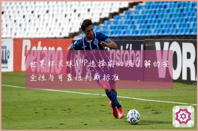 世界杯买球APP选择前必须了解的安全性与可靠性判断标准