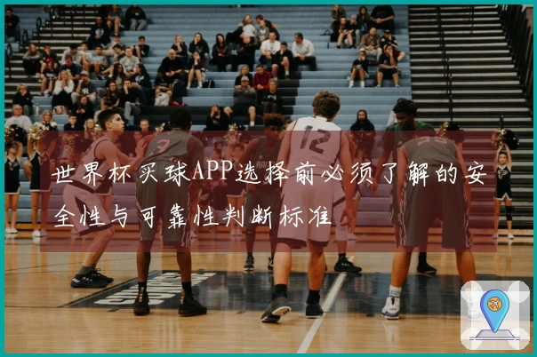 世界杯买球APP选择前必须了解的安全性与可靠性判断标准