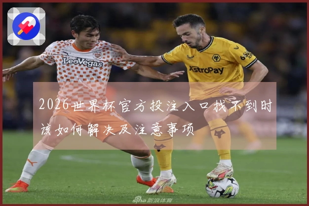 2026世界杯官方投注入口找不到时该如何解决及注意事项